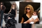 Shakira Looks Radiant With Her Baby Son Milan at Los Angeles Airport