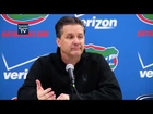 Kentucky Wildcats TV: Coach Calipari Florida Postgame