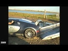 Bugatti Veyron accidents & damages (2005 - 2010)