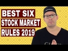 Best 6 Stock Trading Rules For Beginners In The Stock Market 2019
