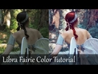 Adobe Photoshop CC Tutorial:  How to brighten dark image, change hair color, retouch model