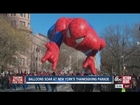 Balloons and spirits soar at Thanksgiving Parade in New York City