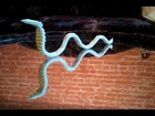3D origami snake