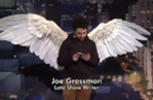 David Letterman - Late Show Writer Joe Grossman Gets His VW Wings - Season 21 - Episode 3979