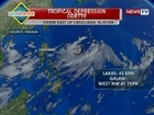 QRT: Weather update as of 6:00 p.m. (Sept. 16. 2013)