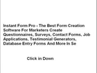 Instant Form Pro   The Best Form Creation Software For Marketers