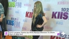 Avril Lavigne Teams Up With Marilyn Mansion To Show She's A Bad Girl!