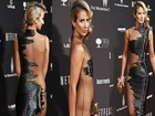 Lady Victoria Hervey Revealing Outfit At Golden Globe Awards 2014
