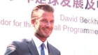 David Beckham Speaks About His Ambassador Duties on China Trip