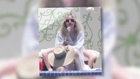 Ashlee Simpson Covers Up Her Bikini Body in Mexico