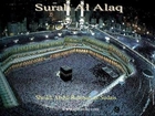 096 Surah Al Alaq (Abdul Rahman as Sudais)