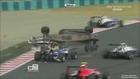 GP3 Hungary 2013 Race 1 Huge crash